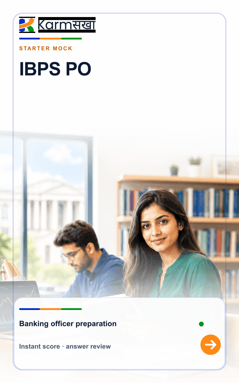 IBPS PO mock test cover