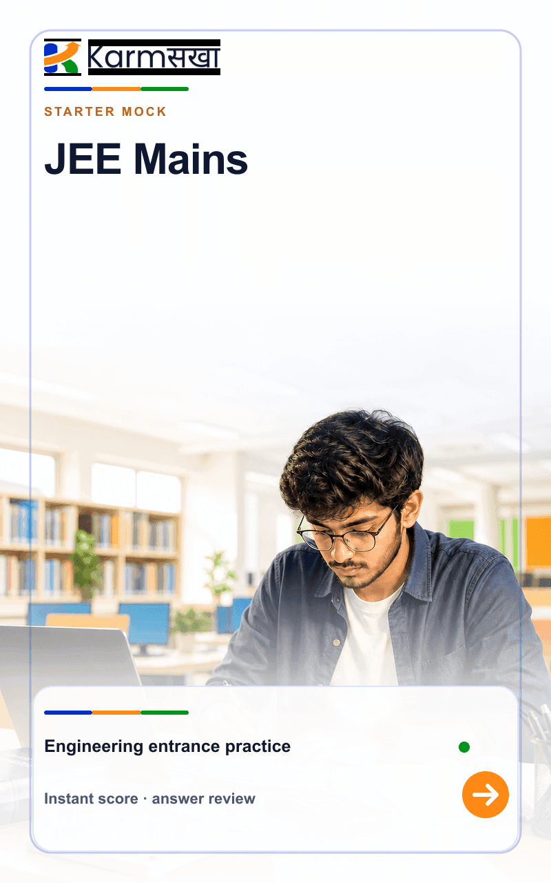 JEE Mains mock test cover