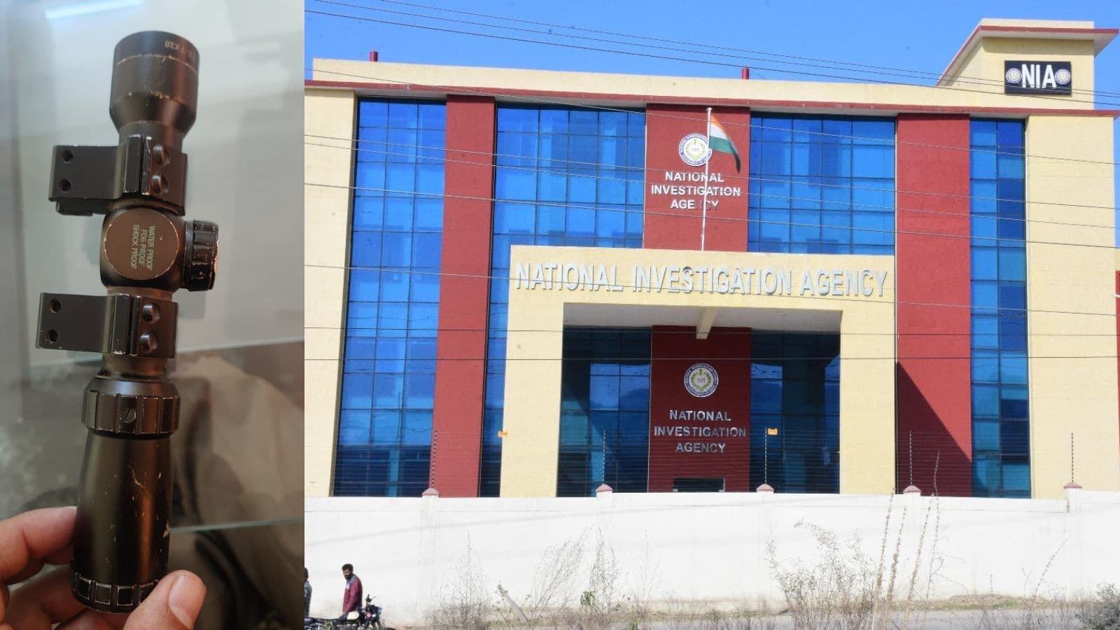 Chinese rifle telescope found near NIA office in Jammu, security on high alert