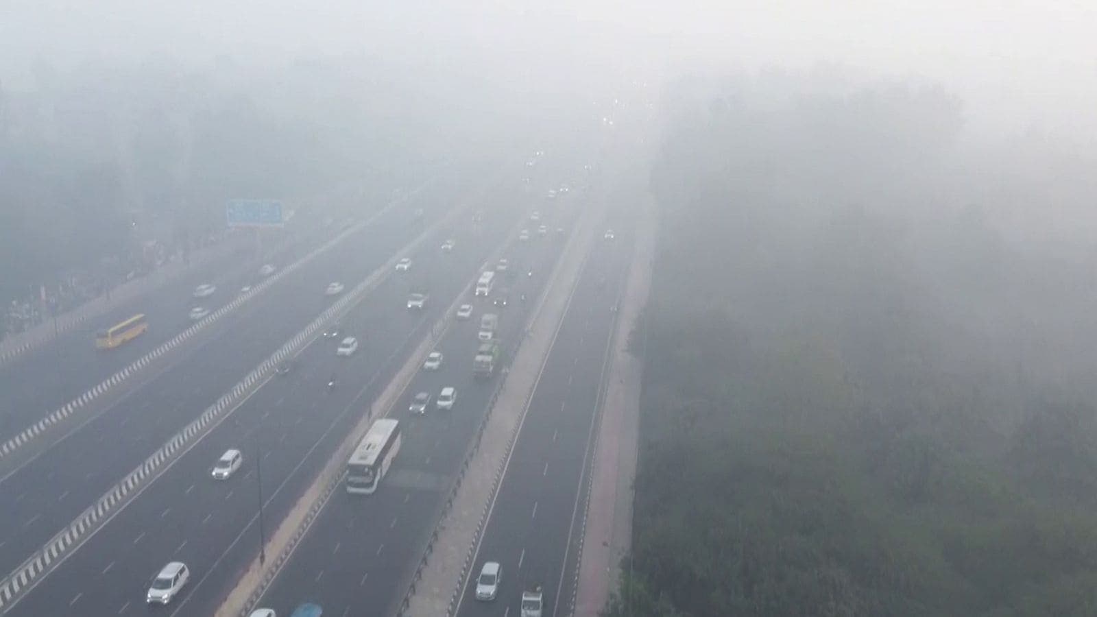 North India Weather Live Updates: Delhi wakes up to thick blanket of smog, ‘very poor’ air quality