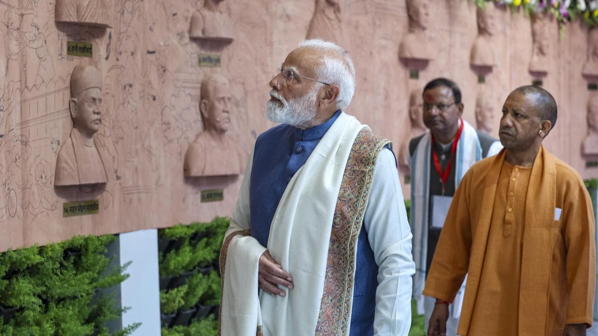 PM inaugurates Rashtra Prerna Sthal in Lucknow, says ‘BJP proud our govt. had opportunity to tear down wall of Article 370’