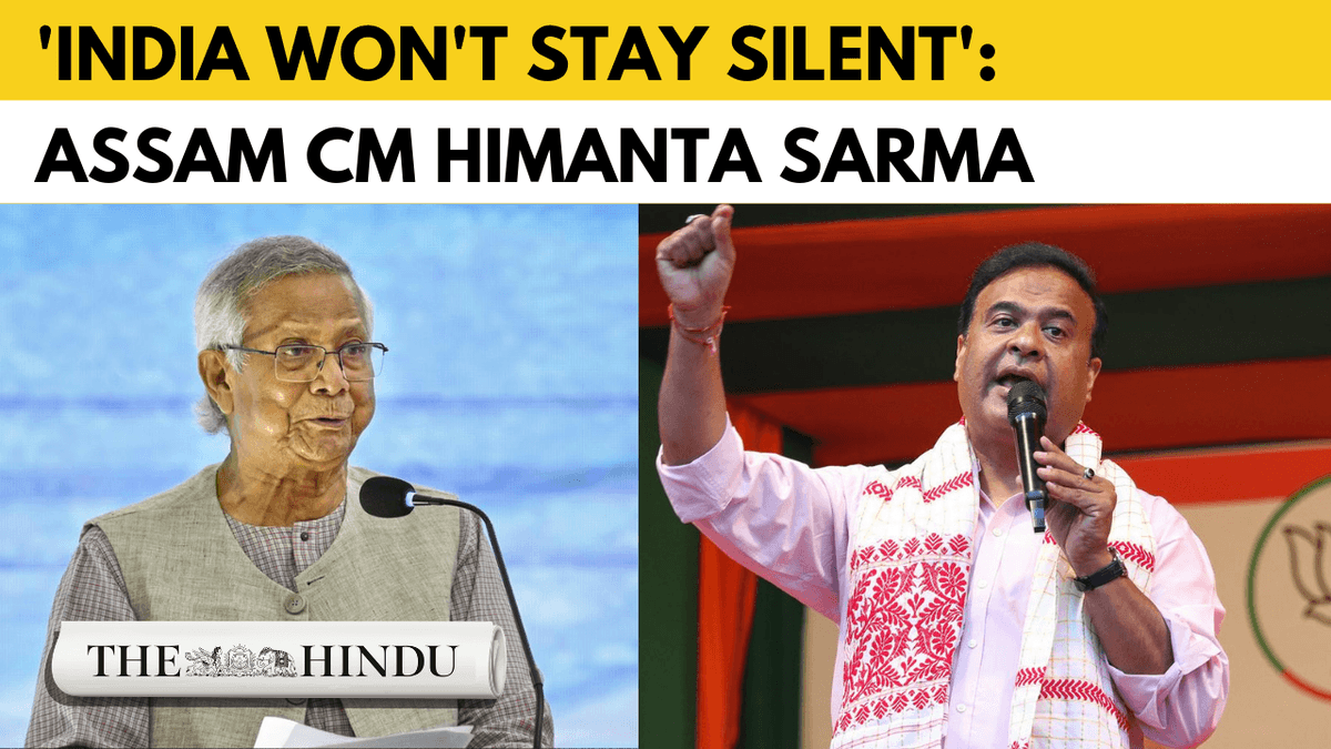 Watch: Bangladesh’s threats to cut NE off cannot be tolerated | Assam CM