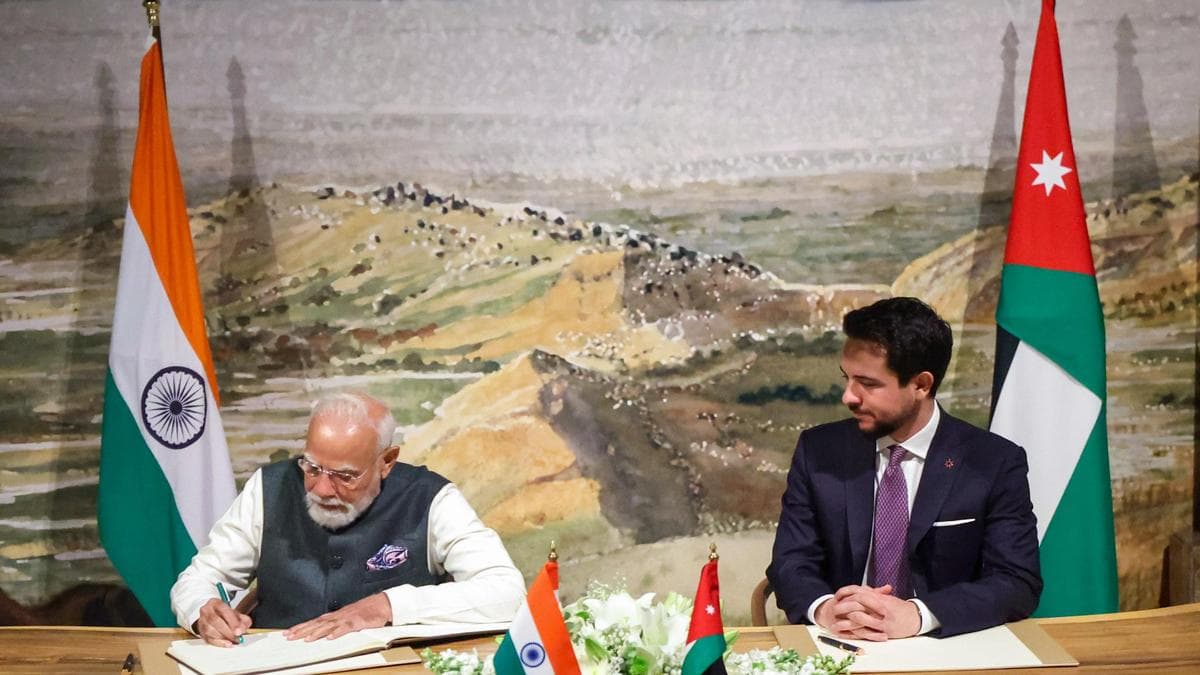 With PM in Jordan and Jaishankar in Israel, India reiterates its position on West Asian conflicts