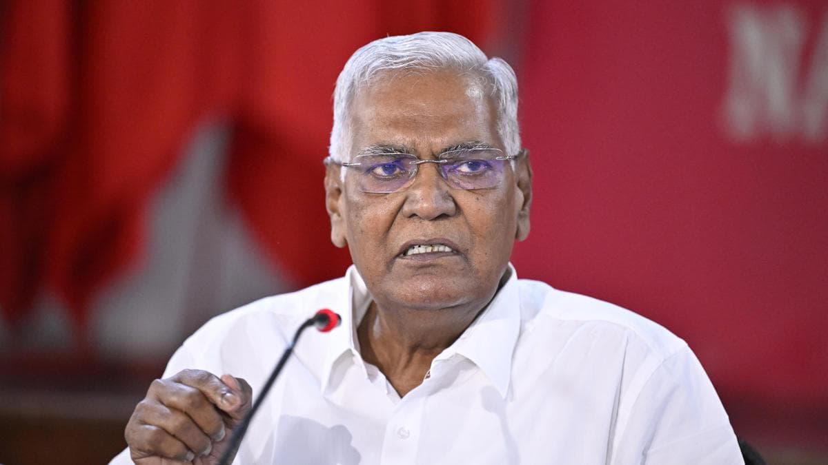 CPI chief D. Raja calls for left unity, warns of ‘fascist threat’ to Constitution