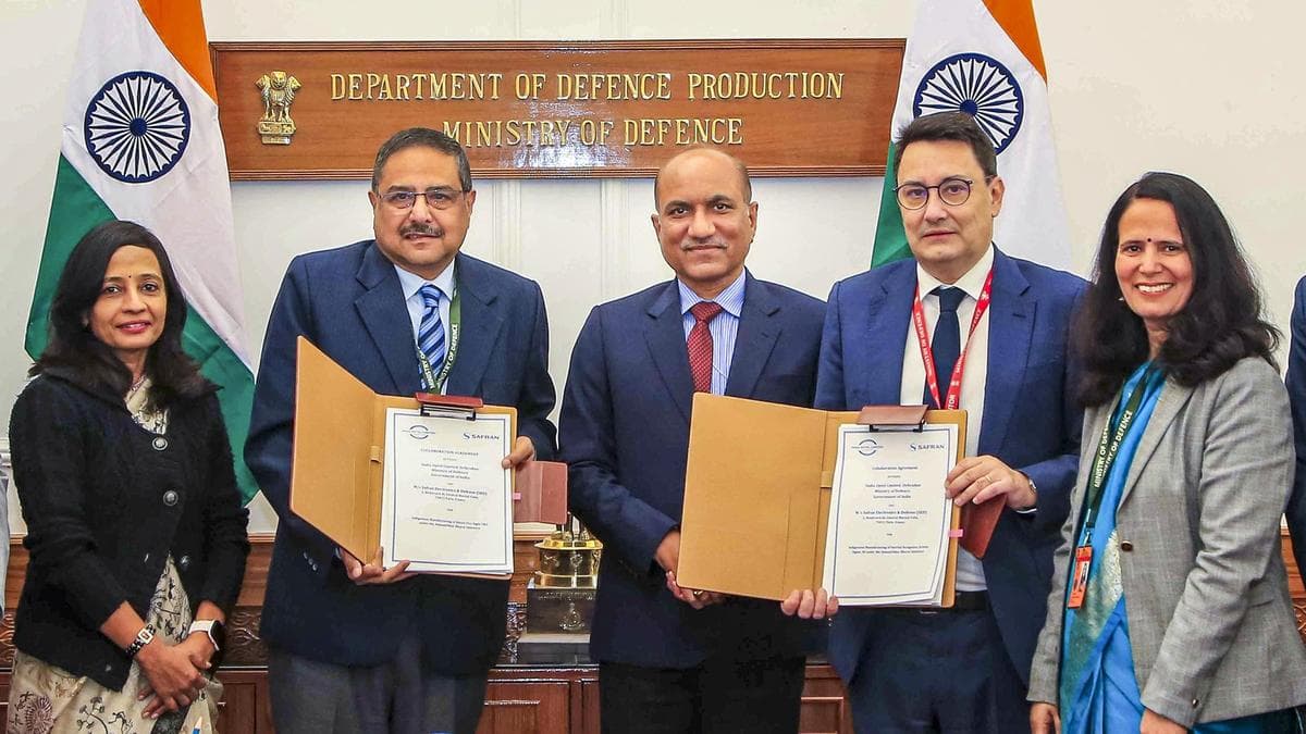 PSU signs pact with France’s Safran group to make advanced defence systems in India