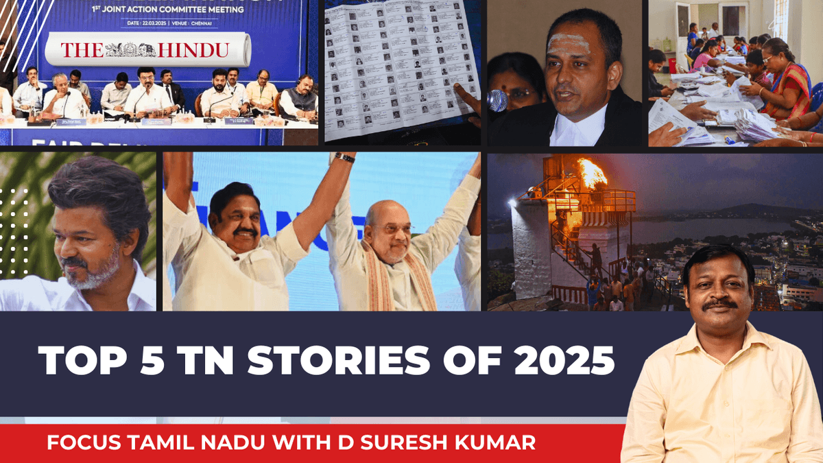 Watch: Tamil Nadu’s 2025: The missing millions, the sacred hill and the race for 2026 | Focus Tamil Nadu