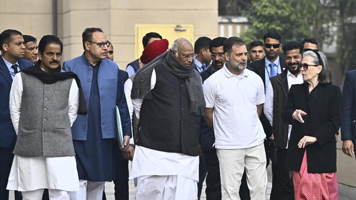 Top Congress leaders attend working committee meet, discuss further action against VB-G RAM G law