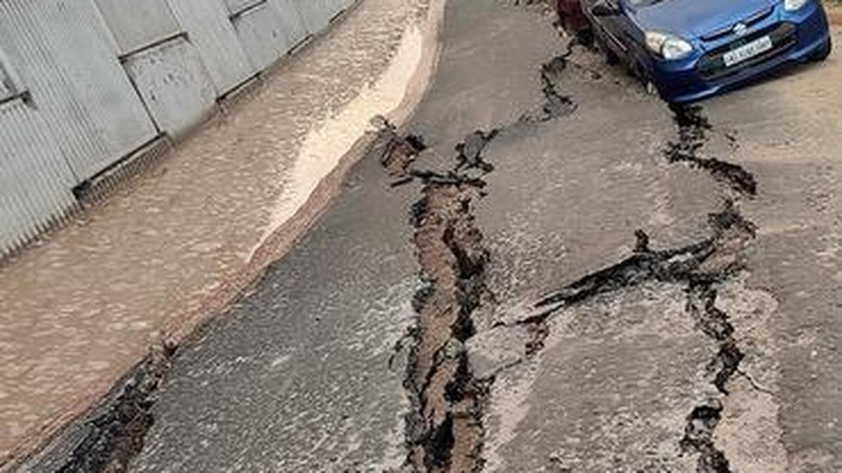 Collapsing roads and retaining walls of newly developed NH stretches in Kerala cause concern among residents