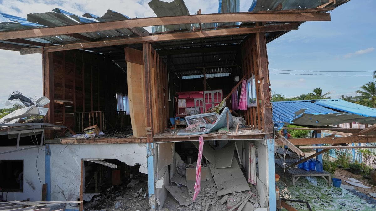 Cambodia claims Thai bombing is hitting deeper into its territory near shelters for displaced people