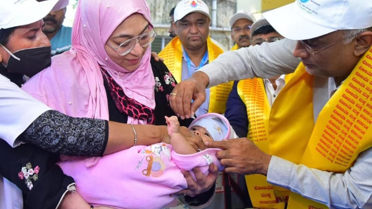Over 62.40 lakh children to be covered under Pulse Polio campaign in Karnataka on December 21