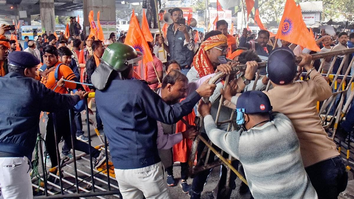 BJP accuses Bengal police of using excessive force on protesters