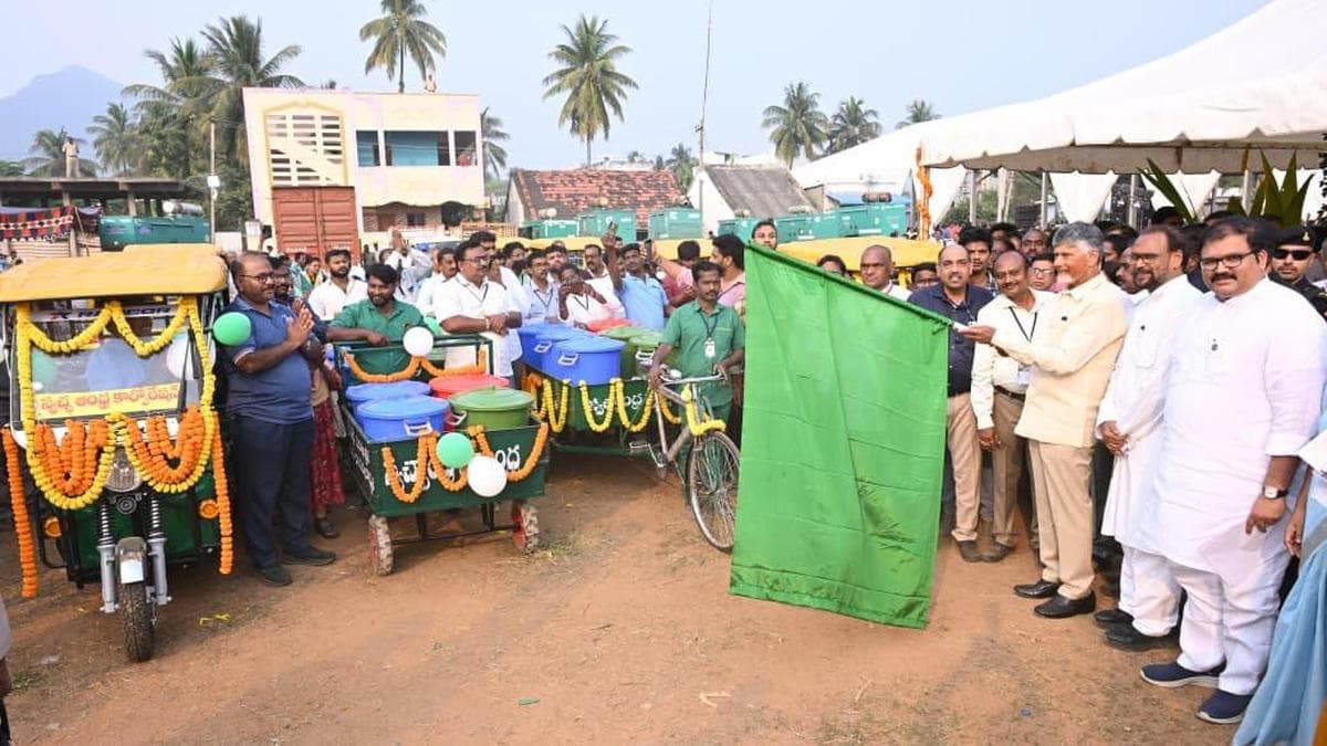 Chandrababu Naidu sets Swachh targets, says Andhra Pradesh will be plastic-free by June next and roads garbage-free by January 26