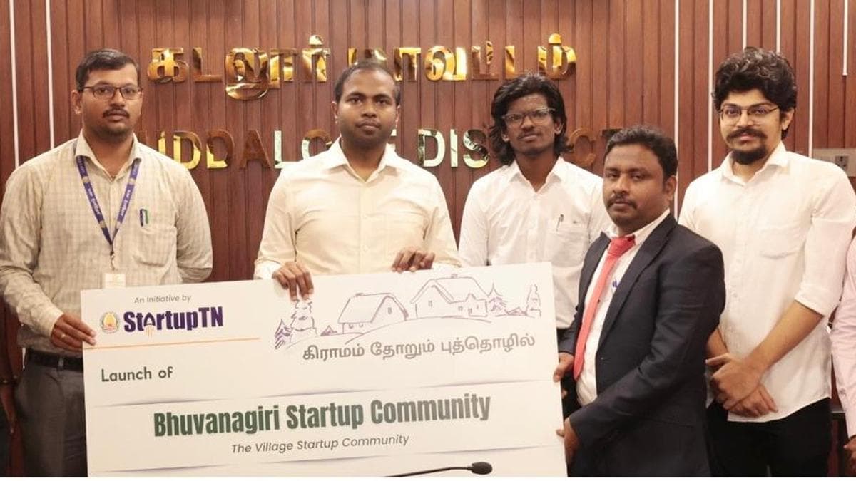 Startup communities launched in four villages in Cuddalore district