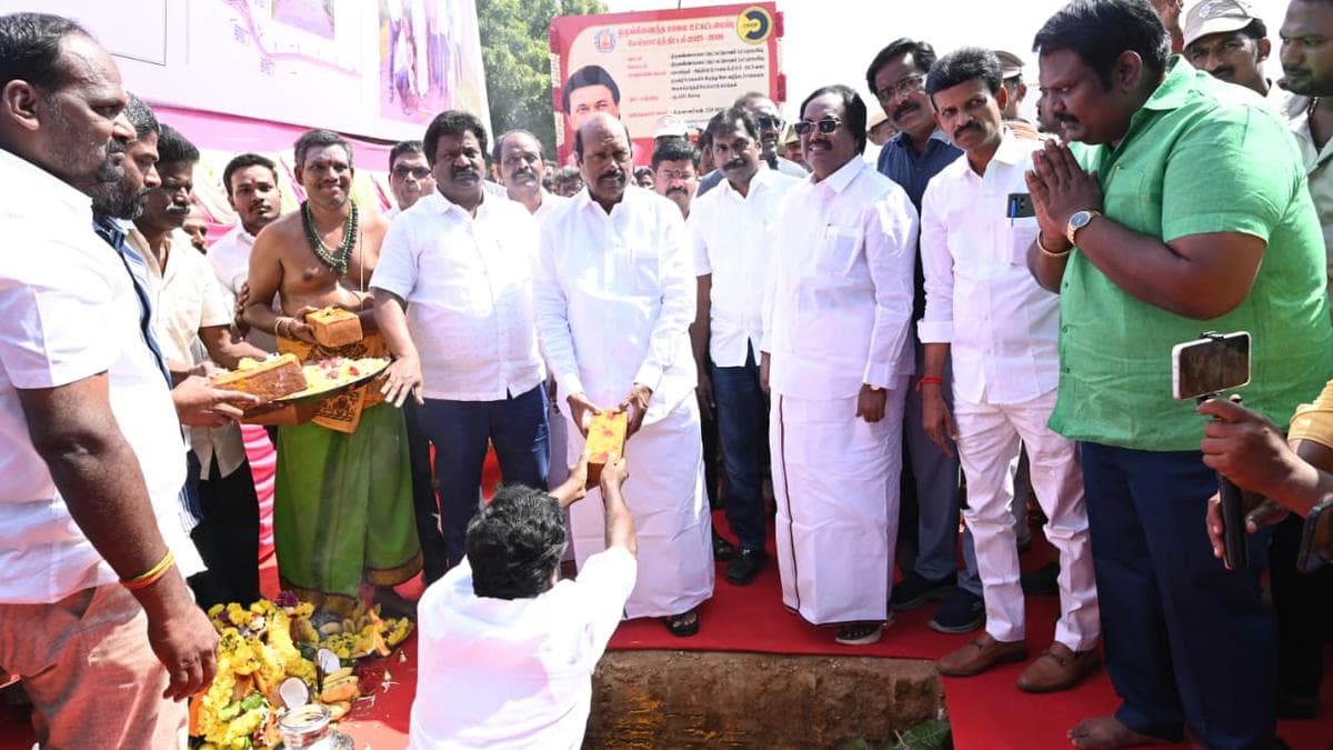 Work to widen road atop Jawadhu Hills in Tiruvannamalai begins