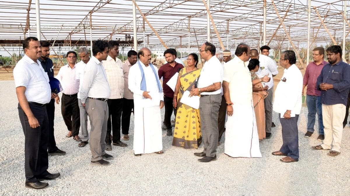 PWD Minister reviews arrangements for Chief Minister’s proposed visit to Kallakurichi