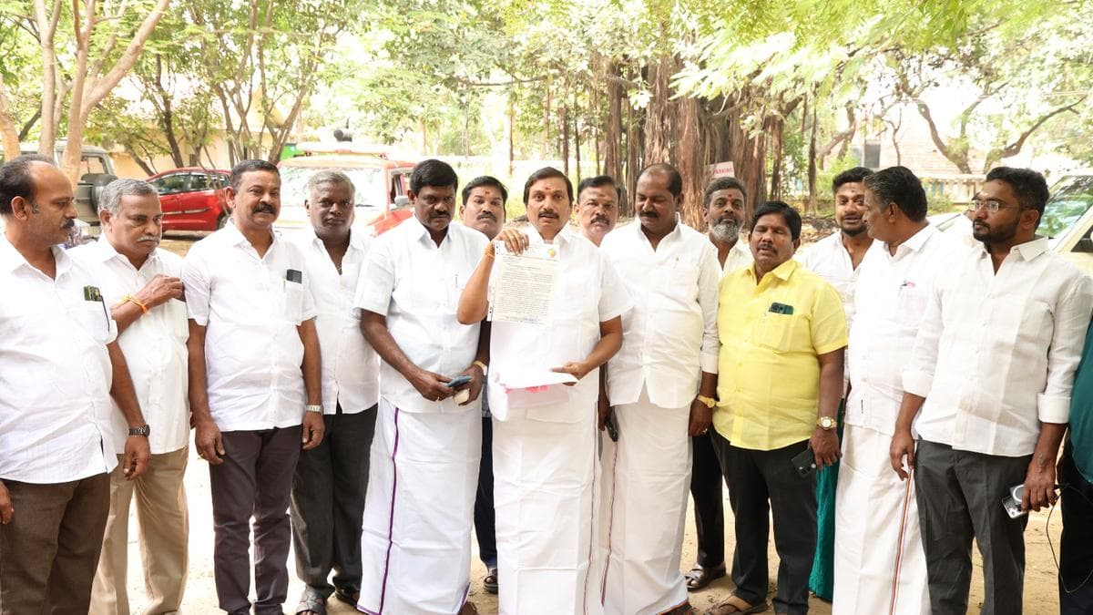 Salem West MLA R. Arul lodges complaint against PMK leader Anbumani