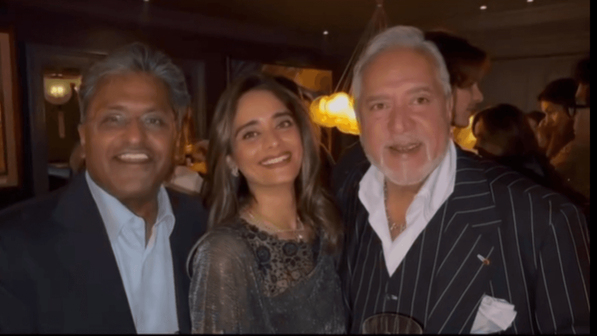 ‘Biggest fugitives’ Lalit Modi, Vijay Mallya captured on London party video