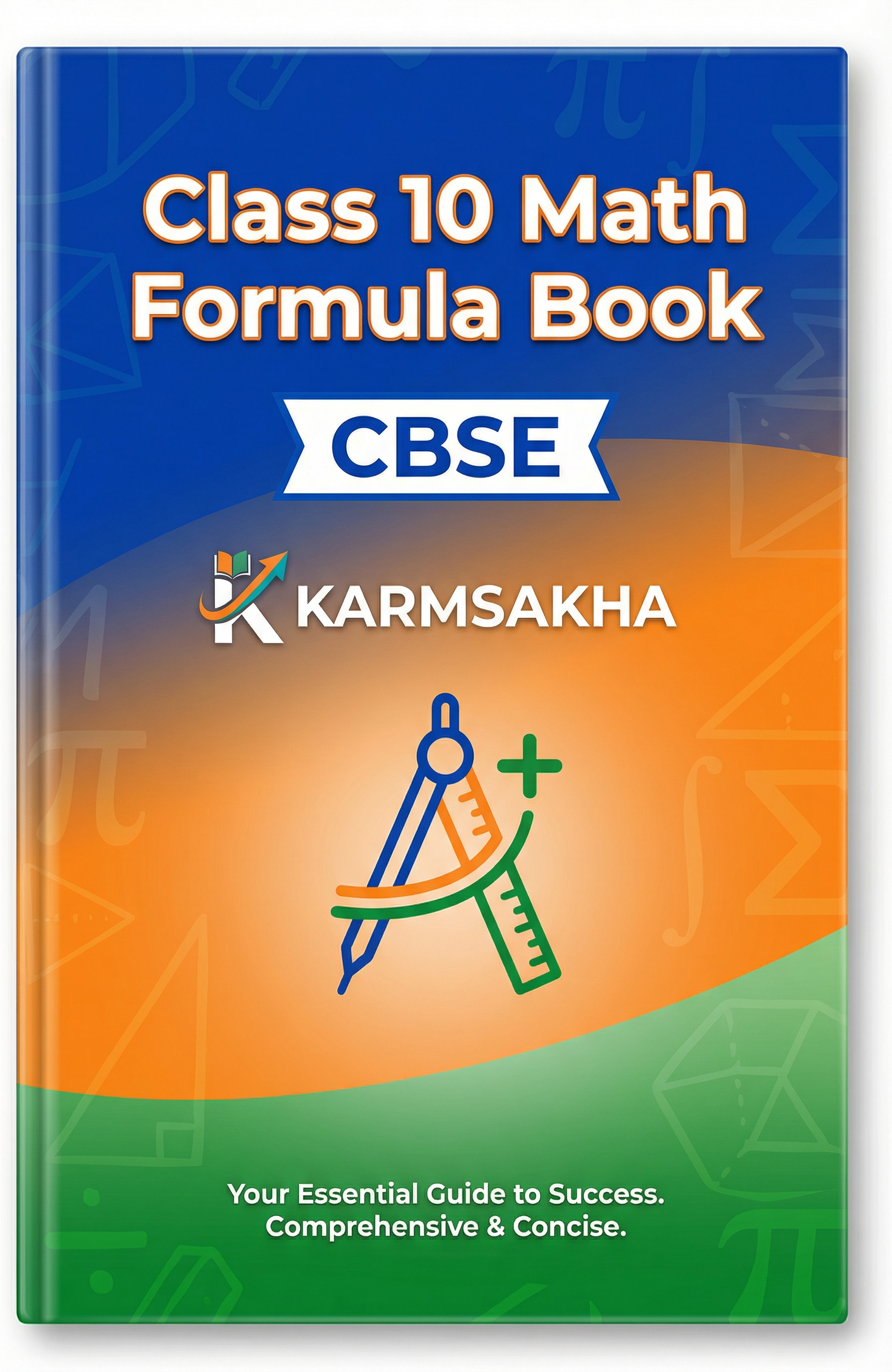 Class 10 Math Formula Book cover