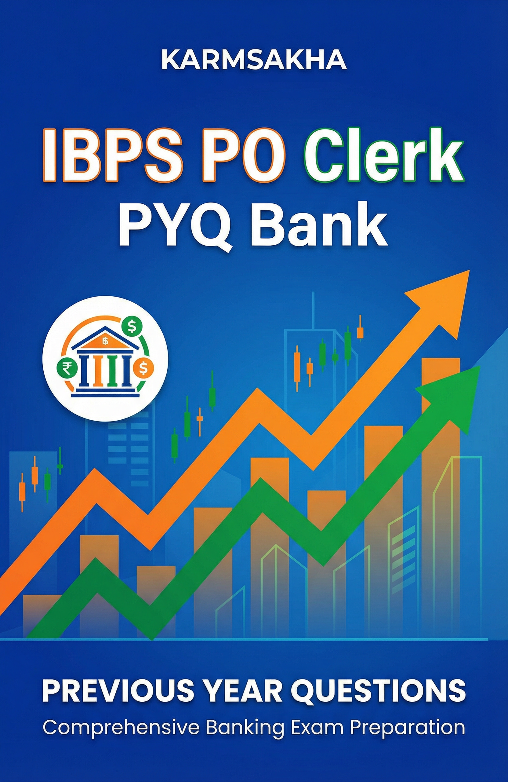 IBPS PO/Clerk PYQ Bank 2019-2025 cover