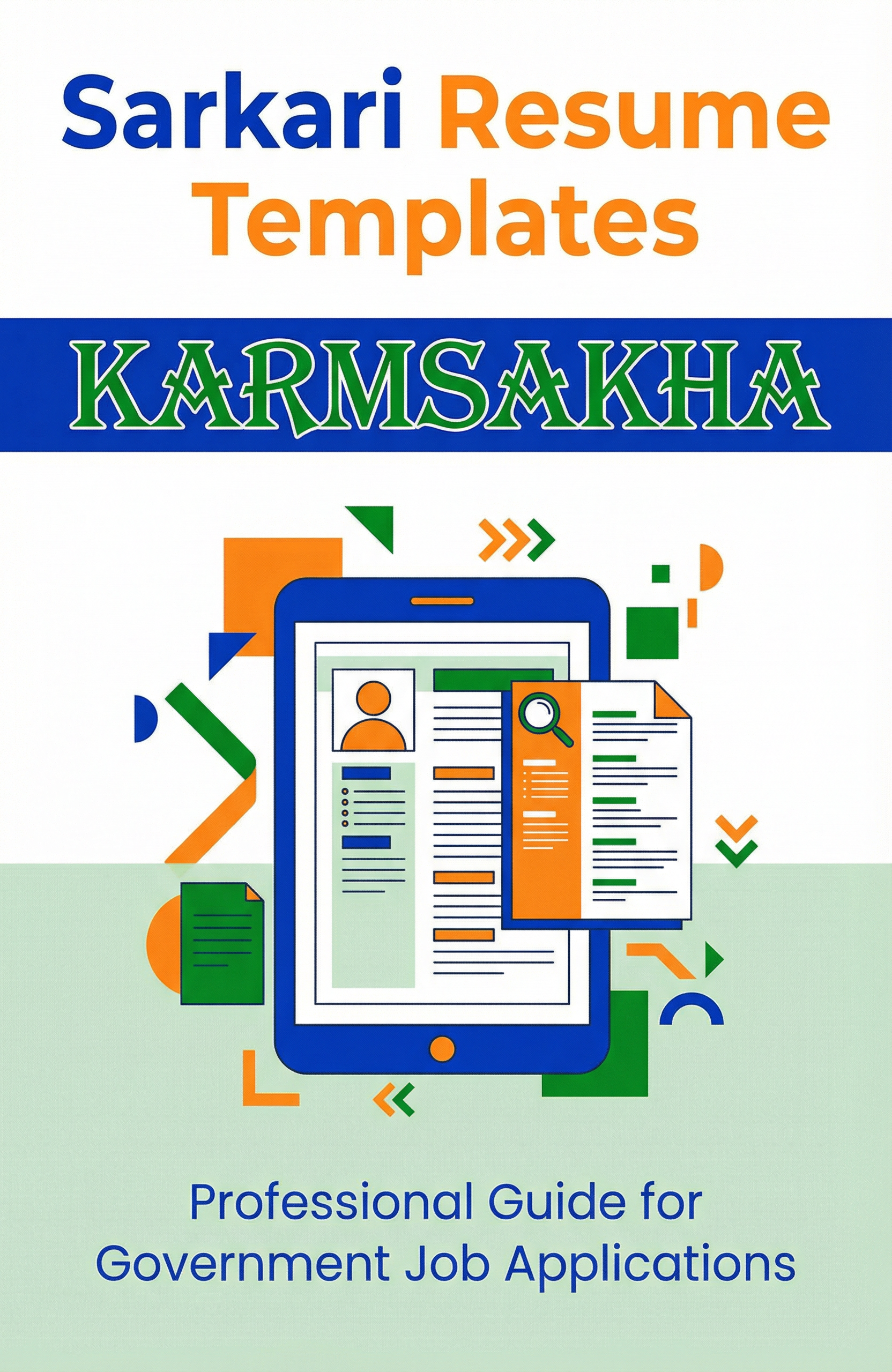 Sarkari Resume Templates cover