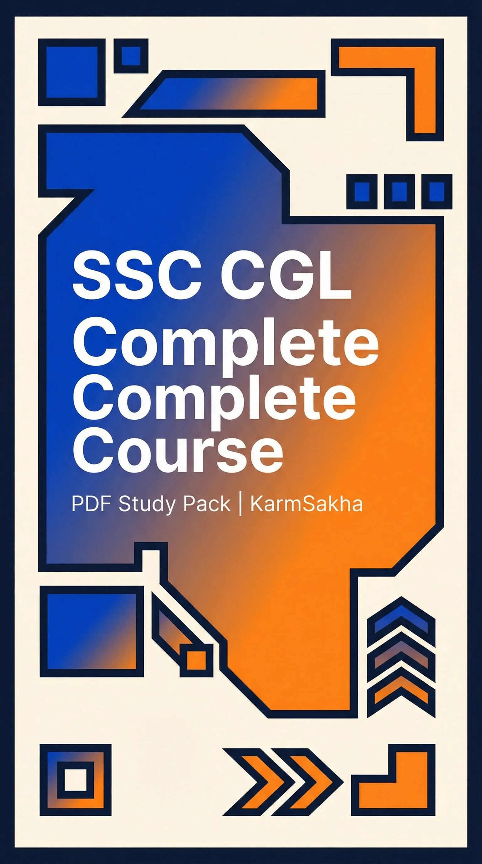 SSC CGL Complete Course 2026 cover