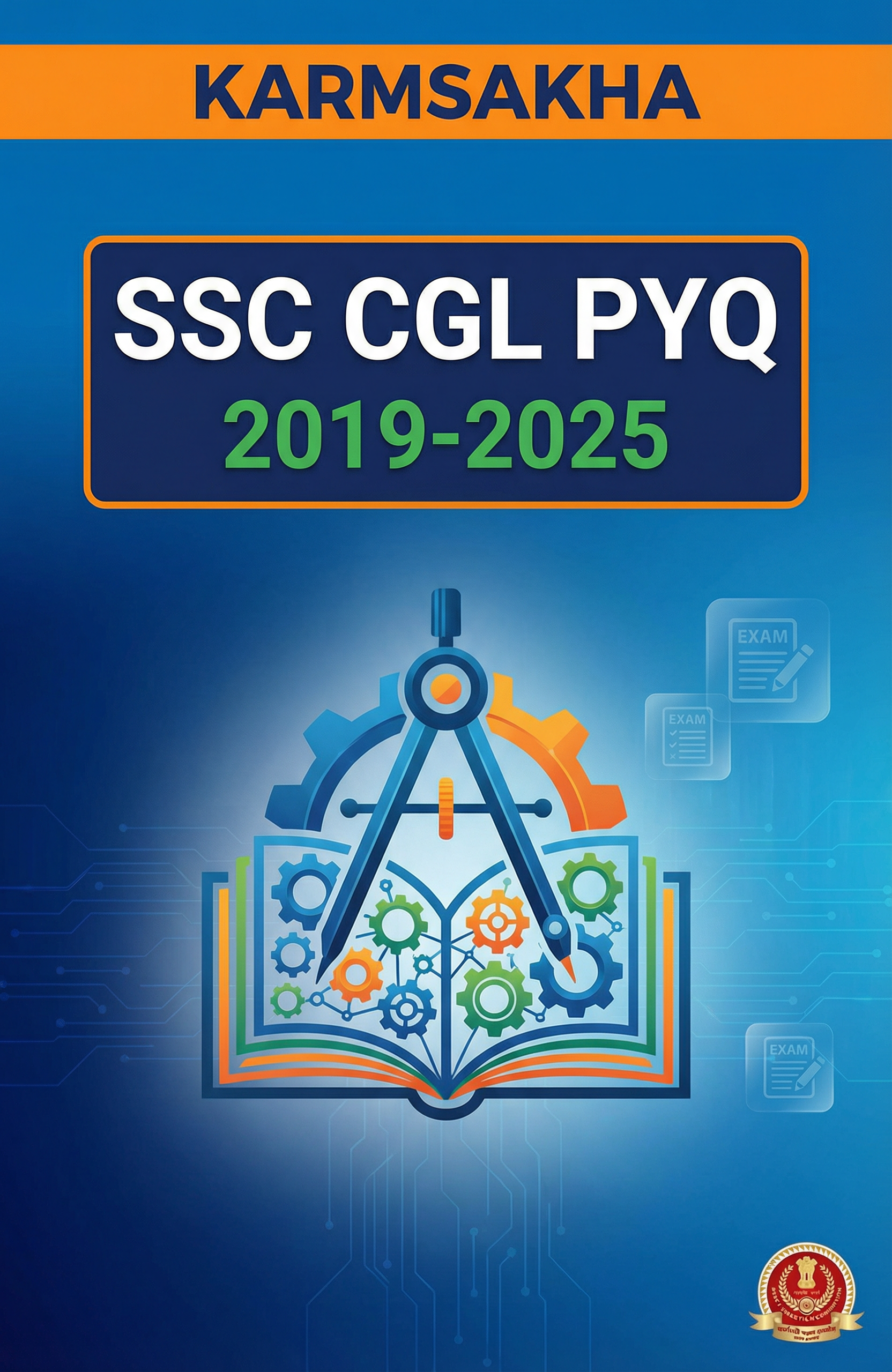 SSC CGL PYQ 2019-2025 cover